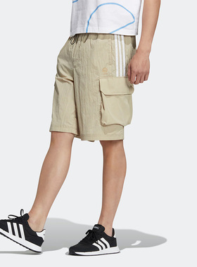 Adidas/阿迪达斯正品neo UTIL 男子运动休闲宽松工装短裤HN9995