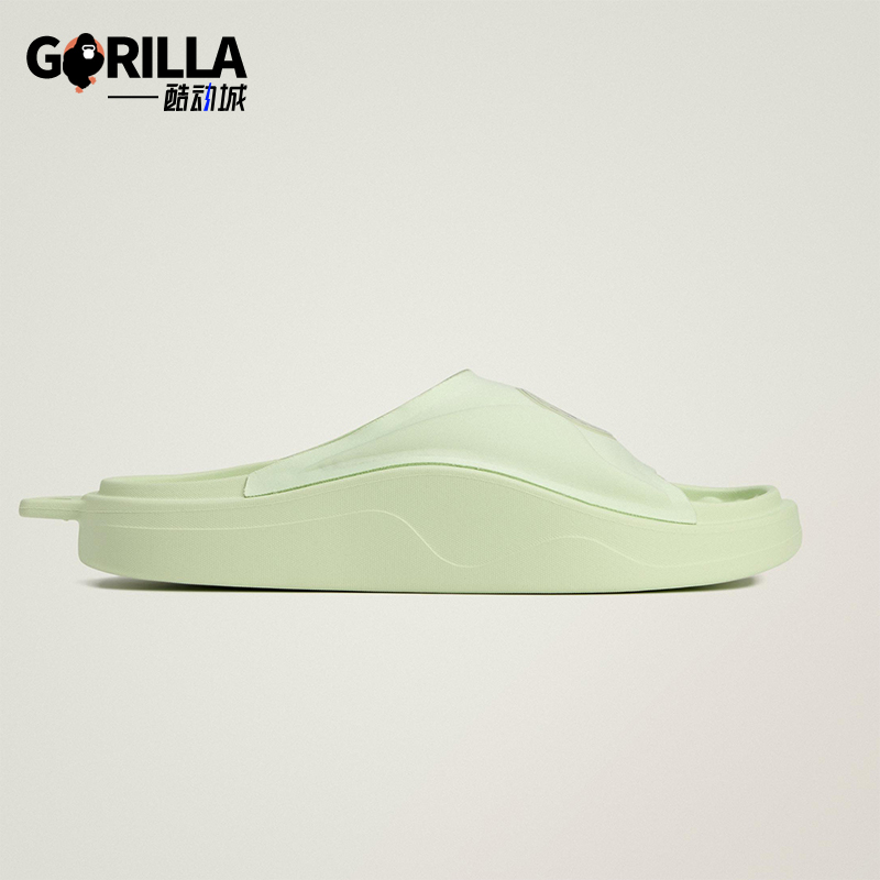 Adidas/阿迪达斯正品SLIDE女士日常透气运动轻便一字拖鞋JI1217