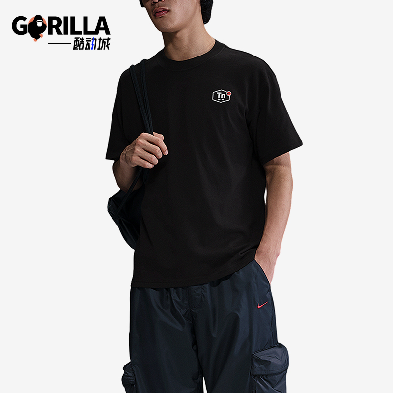 Nike/耐克正品Sportswear Max90男士字母透气经典短袖HJ0751-010