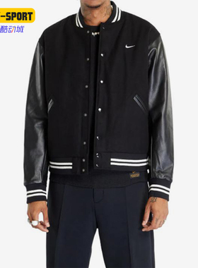 Nike/耐克正品Varsity Jacket男女单排扣经典夹克外套FD7845-010