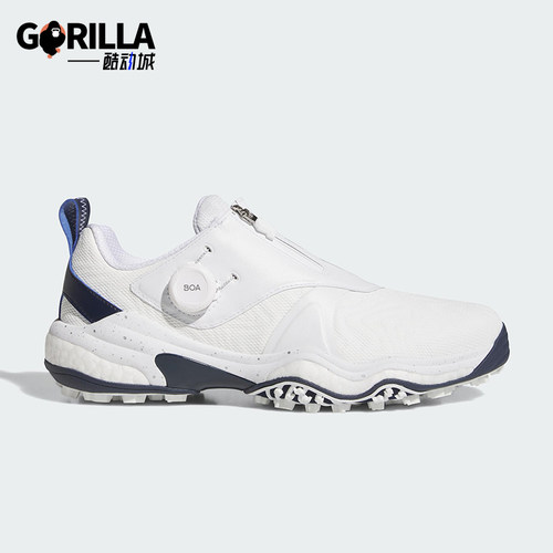 Adidas/阿迪达斯正品新款男士减震防滑支撑高尔夫鞋IH8443