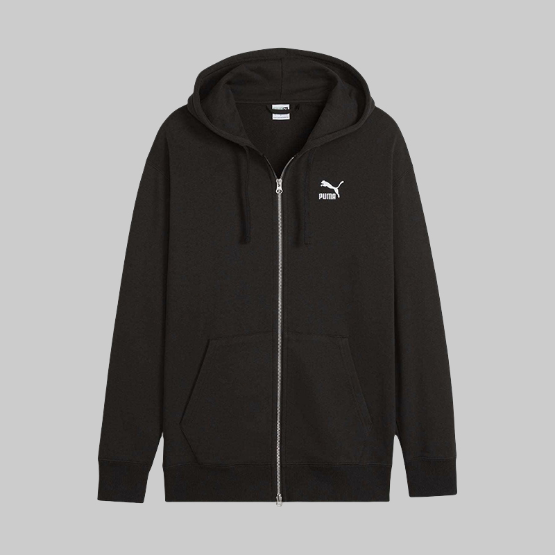 Puma/彪马正品春秋季男女宽松连帽运动拉链耐穿外套624247-01