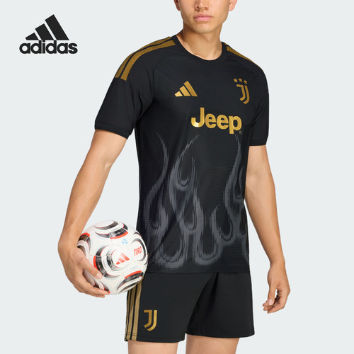 Adidas/阿迪达斯正品男士运动球员版足球衣透气短袖T恤KC2294