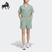 女子运动休闲短袖 夏季 连身衣HY2843 阿迪达斯正品 Adidas
