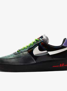 Nike/耐克正品AirForce107LX新款男黑绿色经典休闲板鞋CT7359-001
