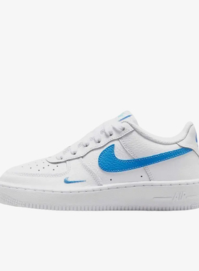 Nike/耐克正品AirForce107新款白蓝色街头经典休闲板鞋IO7403-104