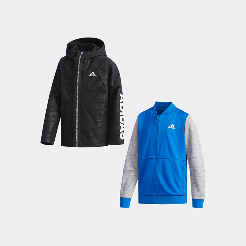 adidas大童两件套训练外套dy9245