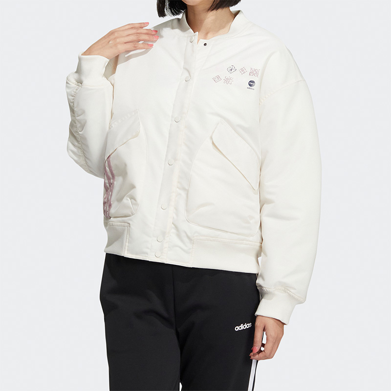 阿迪达斯女子保暖棉服