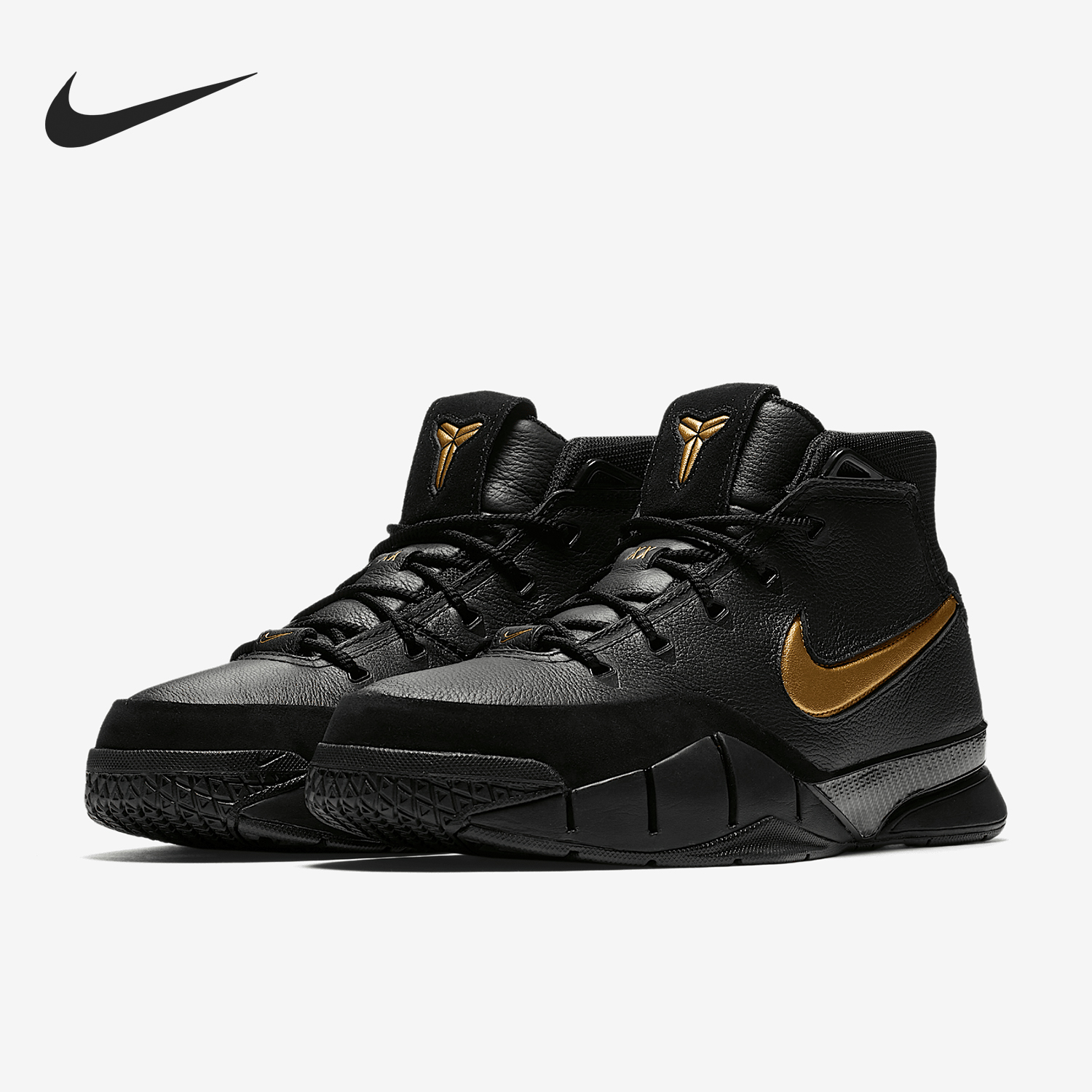 Nike/耐克正品Zoom Kobe 1 ZK1男士缓震绑带篮球鞋AQ2728-002