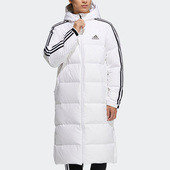 连帽羽绒服 男女休闲运动保暖长款 H20762 阿迪达斯正品 Adidas