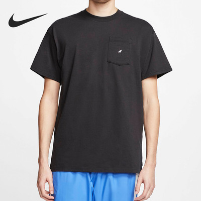 耐克正品滑板运动型格短袖t恤