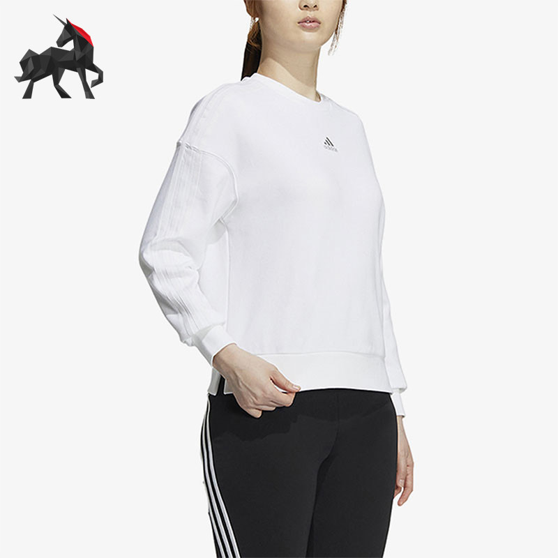 阿迪达斯女士运动休闲卫衣