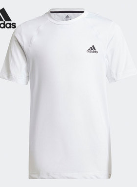 Adidas/阿迪达斯正品当季新款大童休闲运动透气短袖 GS0229