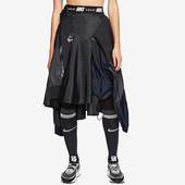 CD6299 Nike 012 Sacai skiit女子拼接运动短裙裤 耐克正品