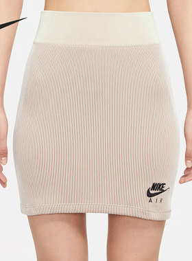 Nike/耐克官方正品 AIR SKIRT RIB 女子休闲运动短裙 CZ9344-113