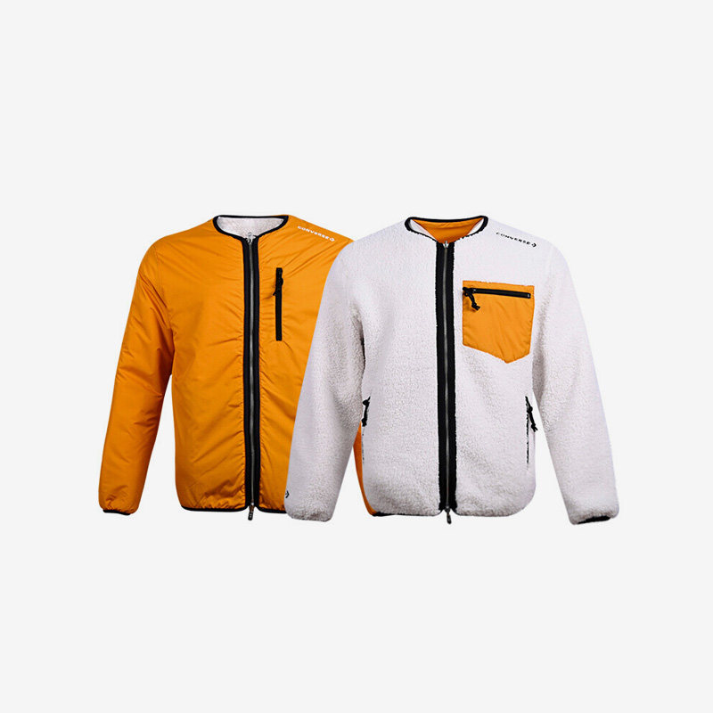 Converse匡威正品新款男子羊羔绒两面穿摇粒绒夹克外套10019461,运动服/休闲服装,运动茄克/外套,淘宝优惠券,粉丝福利购,淘宝优惠卷