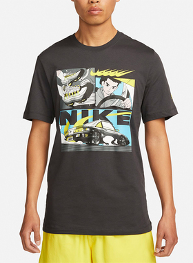 Nike/耐克正品运动专柜新款男士训练跑步透气圆领短袖FD1336-060