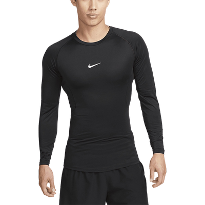 耐克男子Logo徽标印花圆领长袖