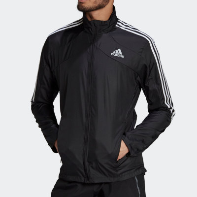 Adidas新款男子连帽夹克运动户外