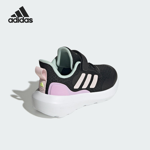 Adidas/阿迪达斯正品FORTARUN小童休闲魔术贴运动鞋JI2192