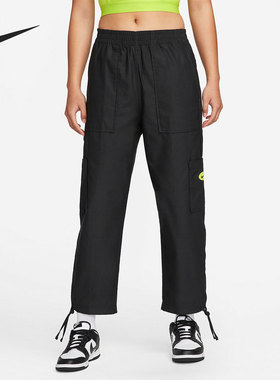 Nike/耐克官方正品SPORTSWEAR ICON CLASH女子梭织长裤DM6571-010