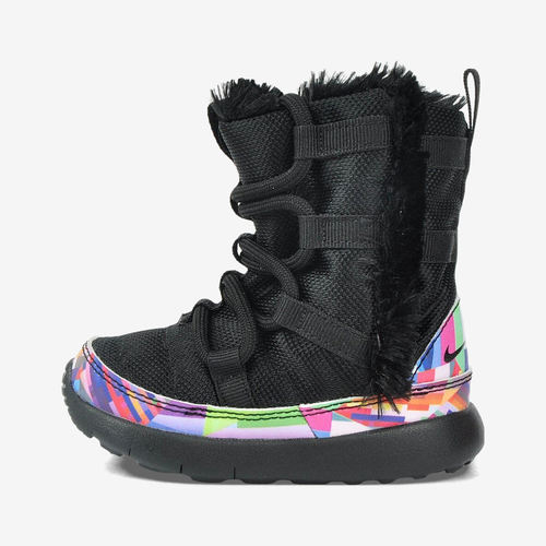 Nike耐克正品Roshe One婴童防滑耐磨高帮系带学步鞋807746-002