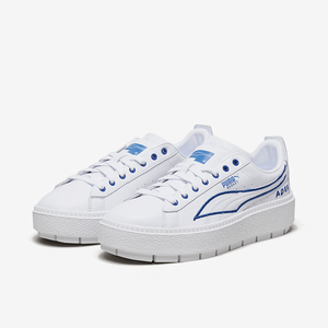 Puma/彪马正品女士合成革圆头休闲防滑轻便低帮板鞋369536-01