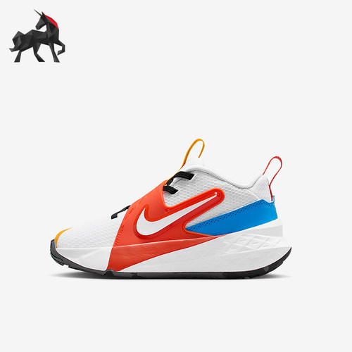 Nike/耐克正品Team Hustle D 12 小童耐磨缓震篮球鞋IM3383-111
