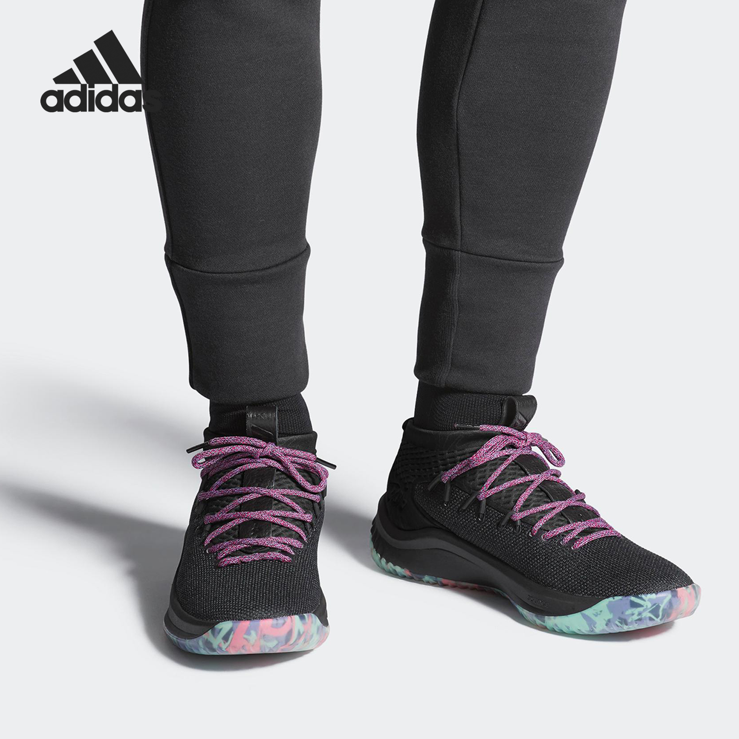 adidas阿迪达斯20男耐磨篮球鞋