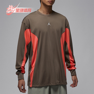 耐克正品 T恤IF1886 春秋JORDAN男士 印花球衣长袖 040 透气时尚 Nike