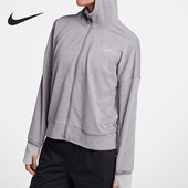 运动女士跑步休闲针织连帽夹克外套AO0323 Nike 耐克正品 036