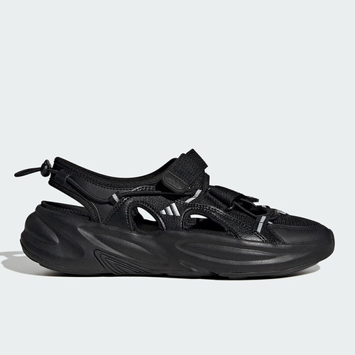 Adidas/阿迪达斯正品OZWAVE SANDAL男女经典魔术贴透气凉鞋JS4582
