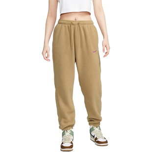 Nike/耐克官方正品 Sportswear Plush 女子运动长裤 DQ6813-258