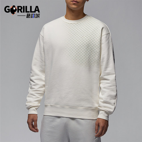 Nike/耐克正品JORDAN男士简约印花户外耐穿卫衣HQ8826-133