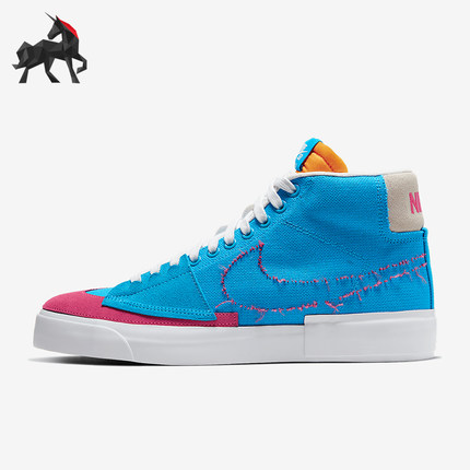 Nike/耐克正品SB Blazer Mid男女中帮时尚轻便板鞋CI3833-400