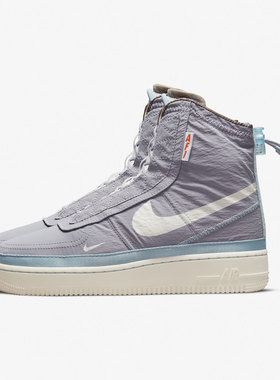 Nike/耐克 正品AF1 Shell女子运动高帮绑带机能板鞋DO7450-511