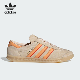阿迪达斯正品 板鞋 HAMBURG 经典 IG2109 24三叶草男女款 Adidas