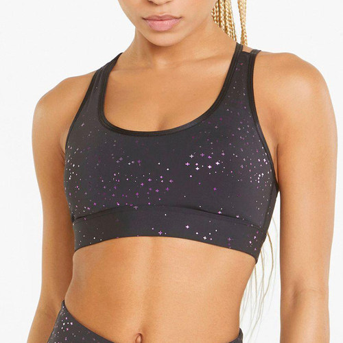 Puma/彪马正品夏季新款女士经典瑜伽健身透气运动内衣521372-01