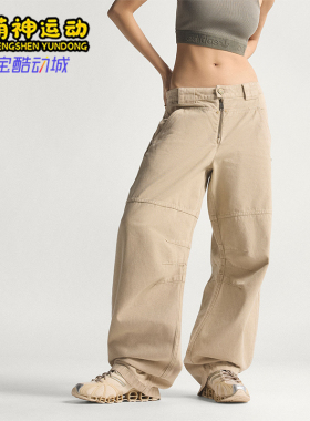 Adidas/阿迪达斯正品三叶草女士日常经典休闲梭织长裤KC8892