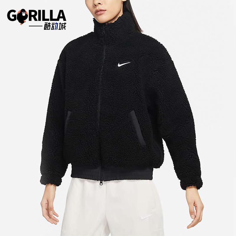 Nike耐克正品女子羊羔毛外套