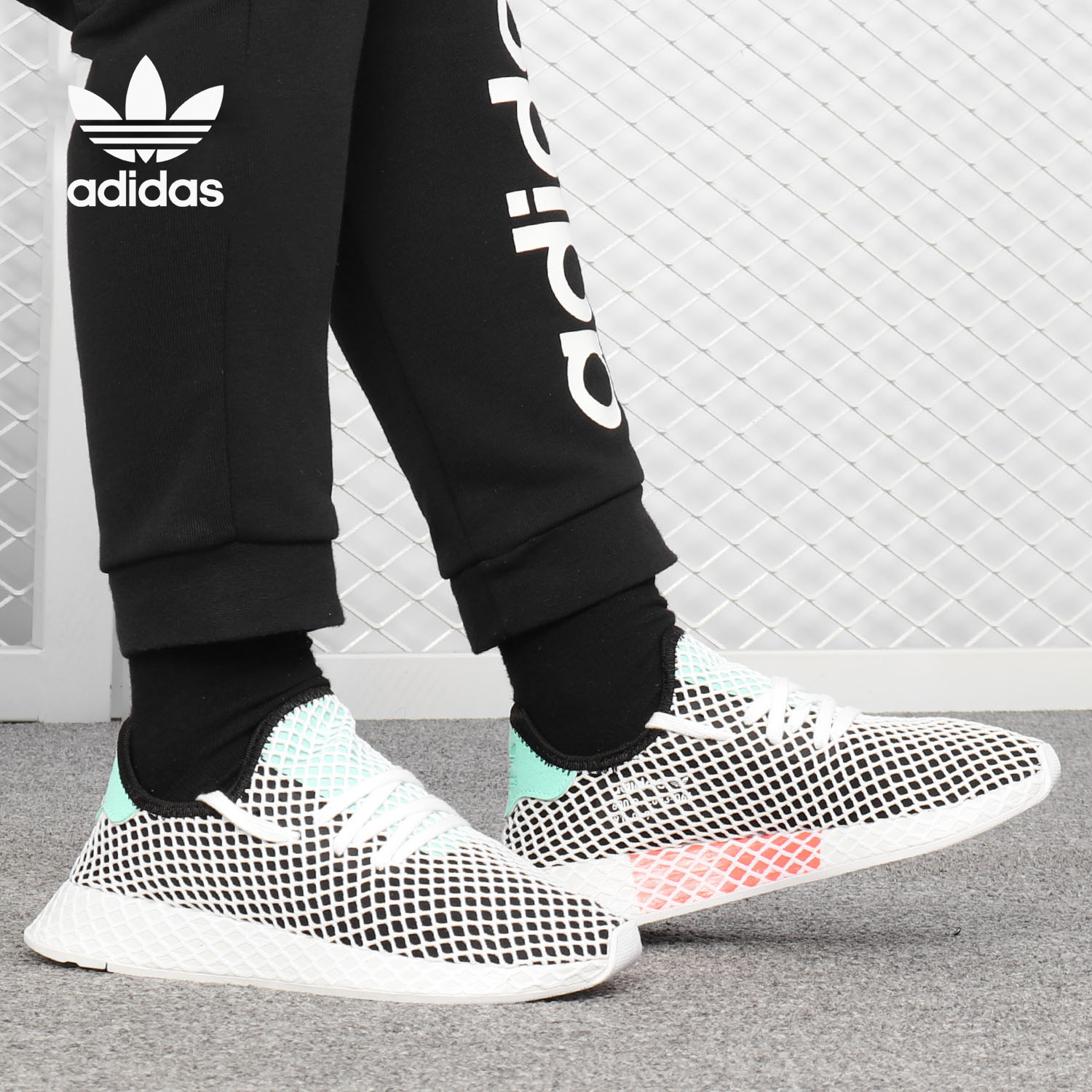 Adidas/阿迪达斯正品 DEERUPT RUNNER 男女休闲运动跑步鞋B28076,运动鞋new,运动休闲鞋,淘宝优惠券,粉丝福利购,淘宝优惠卷