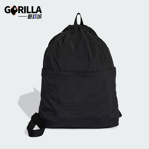 Adidas/阿迪达斯正品三叶草男女实用束口袋经典双肩背包KE0109
