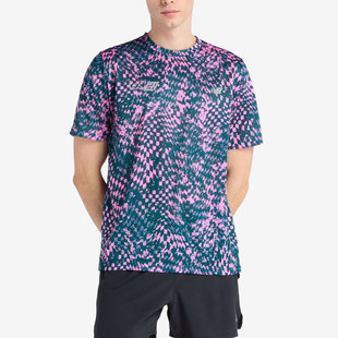 New Balance新百伦跑步男短袖圆领透气运动T恤MT61W7X1-AAB