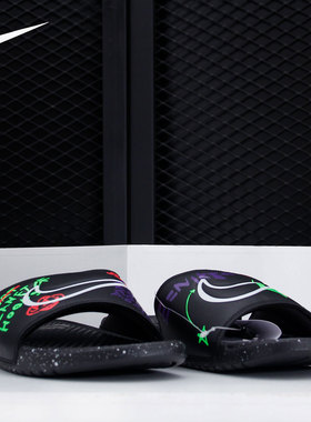 Nike/耐克官方正品夏季新款 BENASSI JDI PRINT 男子拖鞋 CW2618