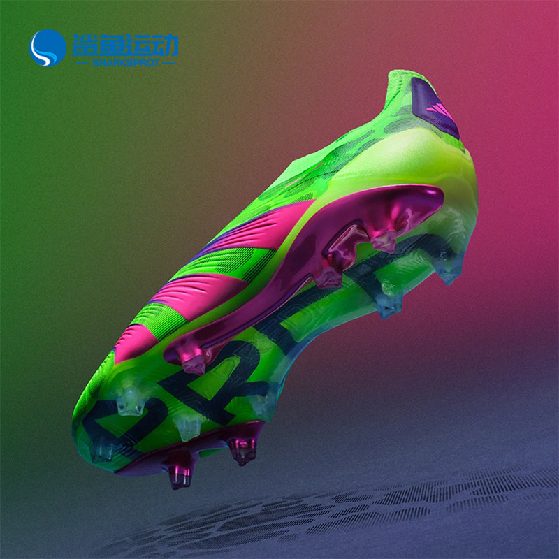 Adidas/阿迪达斯正品新款男士FG高端无鞋带足球鞋IF9407