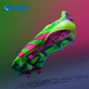 Adidas/阿迪达斯正品新款男士FG高端无鞋带足球鞋IF9407