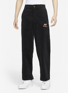 Nike/耐克正品新款男士宽松透气刺绣休闲直筒裤DX0001-010