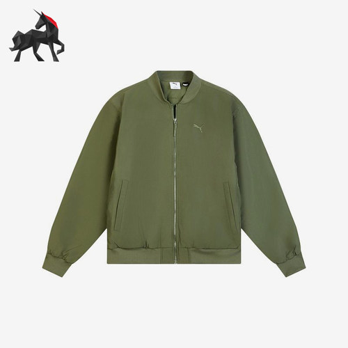 Puma/彪马正品FW25宽松立领拉链长袖夹克男夹克经典外套693574-81