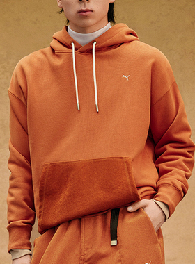 Puma/彪马正品26夏MMQ HOODY男女拼接宽松休闲连帽卫衣623053-41