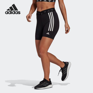 女子高强度训练运动紧身短裤 Adidas 阿迪达斯官方正品 夏季 H45125